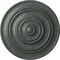Ekena Millwork Classic Ceiling Medallion (Fits Canopies up to 4 1/8"), 13 1/4"OD x 1/2"P, Athenian Green Crackle CM13CLAGC - alternate 1